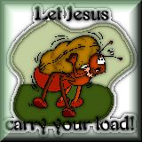 let jesus carry your load